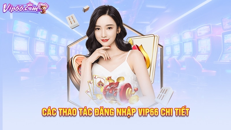 Các thao tác đăng nhập Vip66 chi tiết