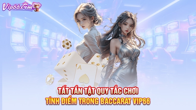 Tất tần tật quy tắc chơi, tính điểm trong baccarat Vip66